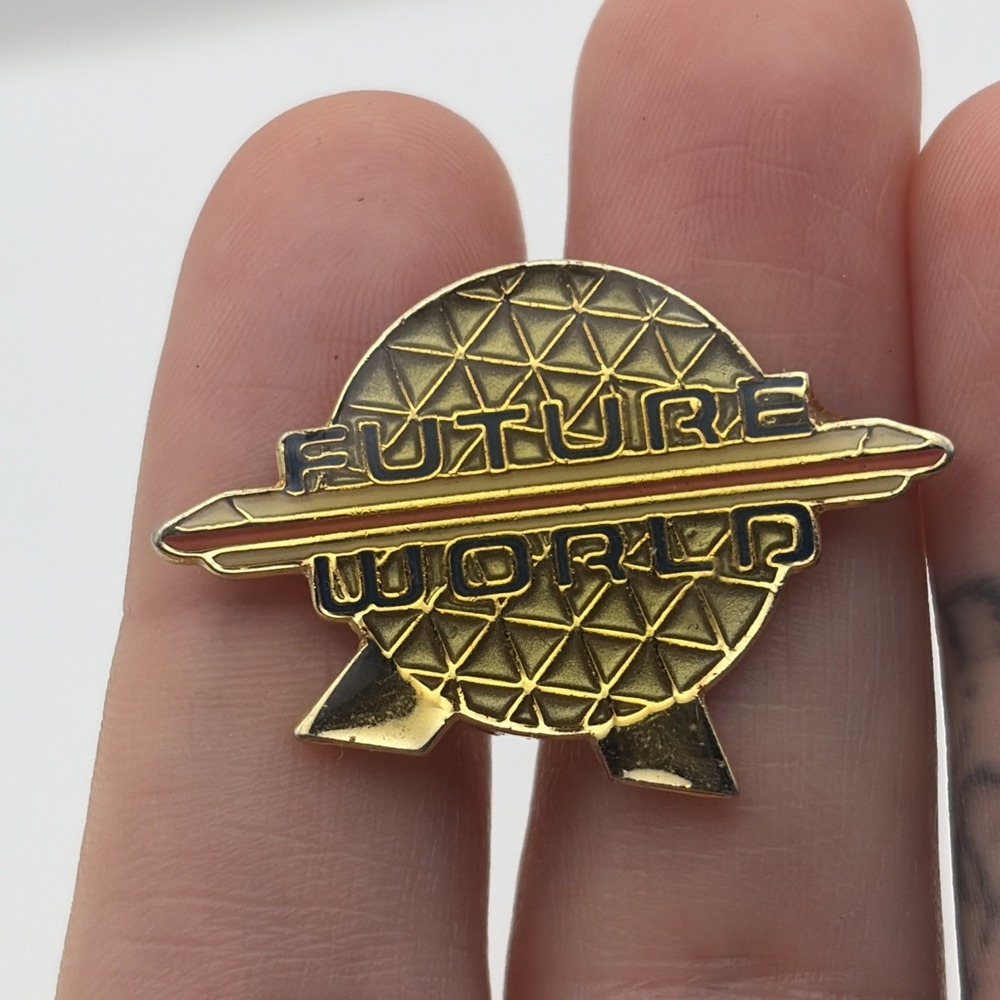 Walt Disney World Future World Epcot Ball Lapel Hat Pin